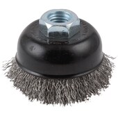 Topfbürste WKS Stahl gewellt